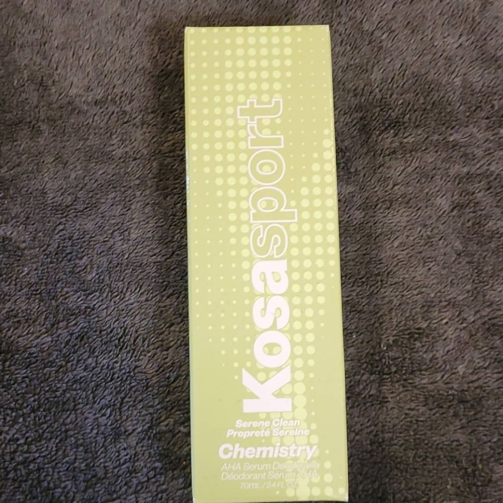 Kosa sport deodorant AHA serum